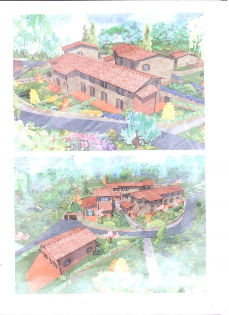 Complesso immobiliare rurale a Magione a Perugia in Vendita