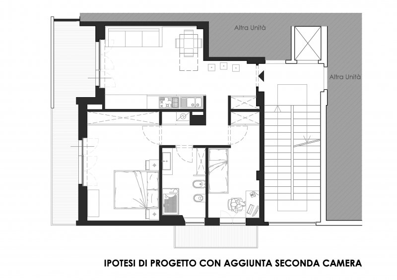 Appartamento a Pineta Sacchetti a Roma in Vendita