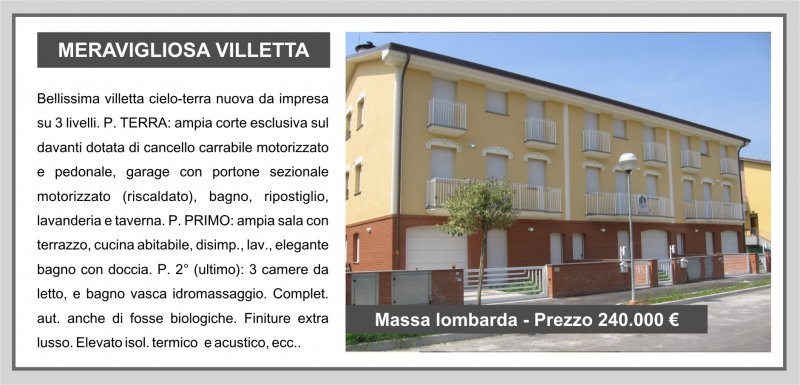 Conselice nuovo complesso residenziale a Lugo a Ravenna in Vendita