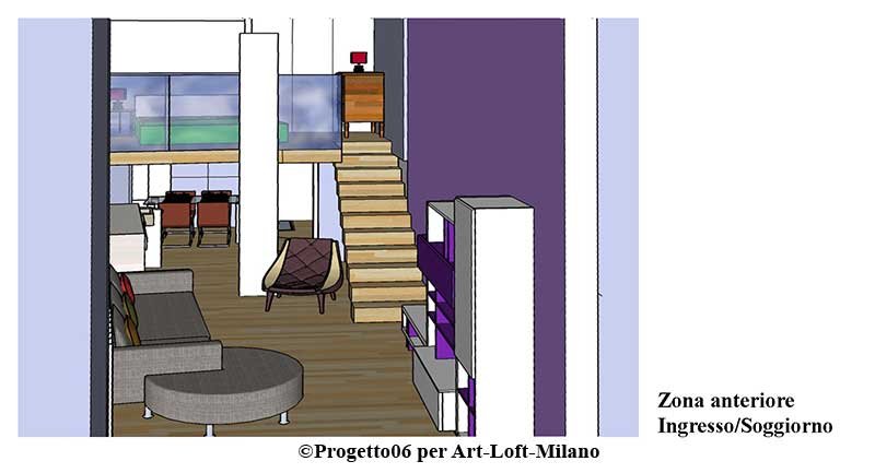 Appartamenti loft open space varie superficie a Milano in Vendita