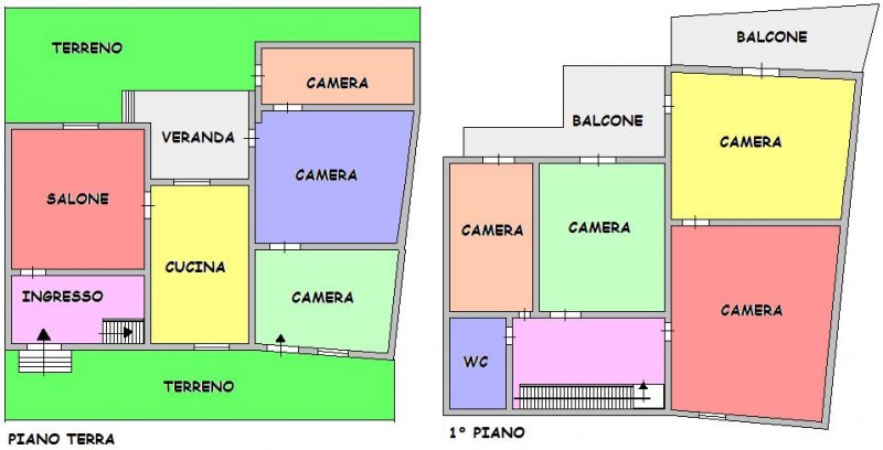 Casa indipendente da ristrutturare parzialmente a Messina in Vendita