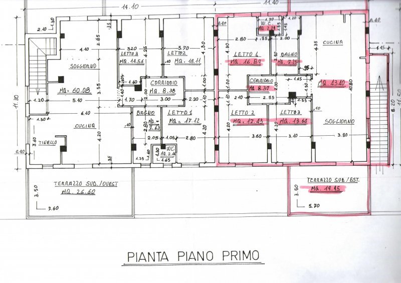 Complesso di 3 appartamenti in blocco a Caserta in Vendita