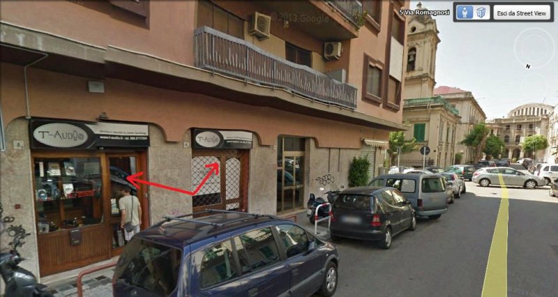 Negozio zona Cavour a Messina in Affitto