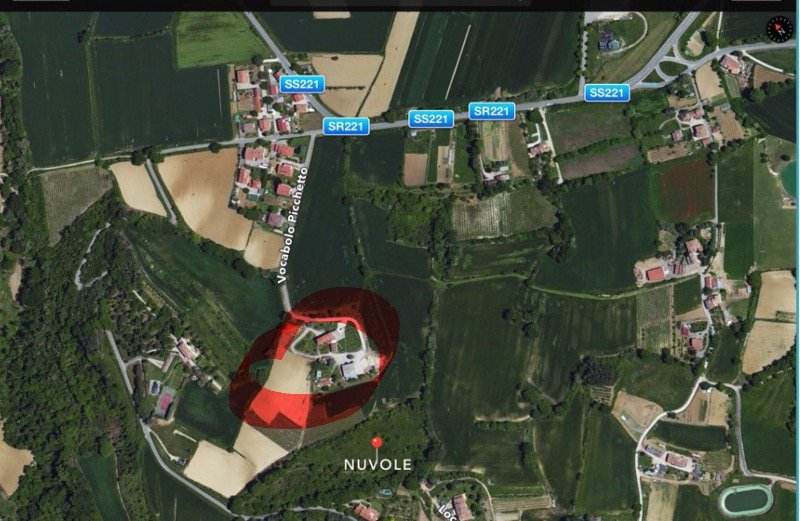 Terreno localit Nuvole a Perugia in Vendita