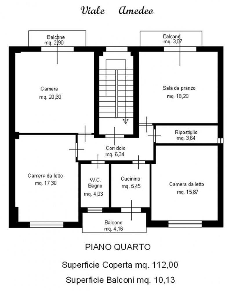 Appartamento ampio in Viale Amedeo a Caltanissetta in Affitto