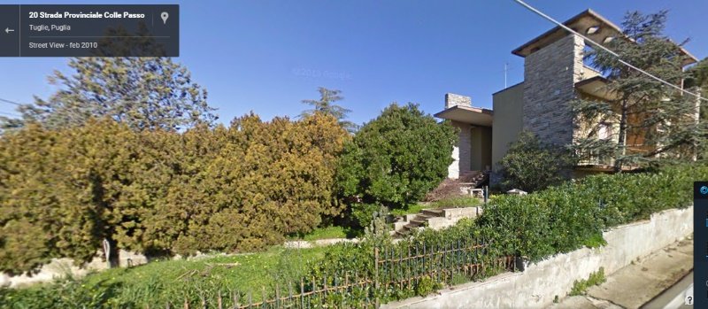 Tuglie villa posta in altura a Lecce in Vendita