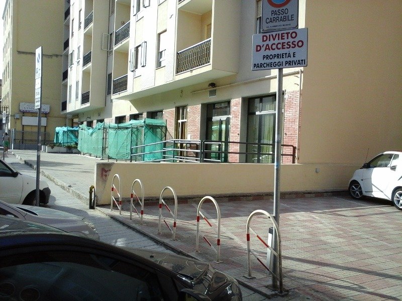 Cagliari centro parcheggio privato scoperto a Cagliari in Affitto