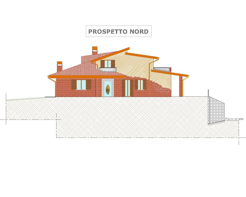 Albino villa in fase di costruzione a Bergamo in Vendita