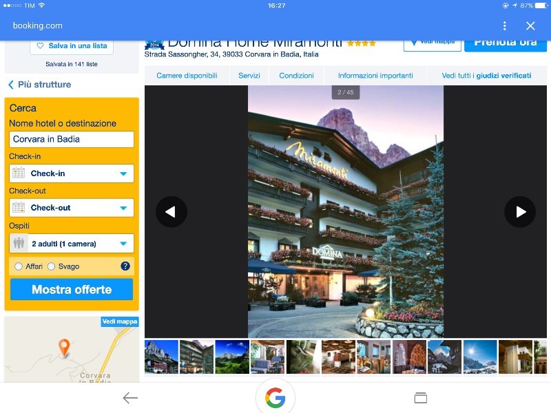 Compropriet alberghiera Corvara in Badia a Bolzano in Vendita