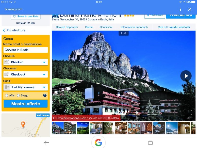 Compropriet alberghiera Corvara in Badia a Bolzano in Vendita