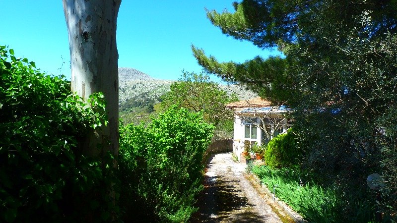 Montelepre villa con giardino a Palermo in Vendita