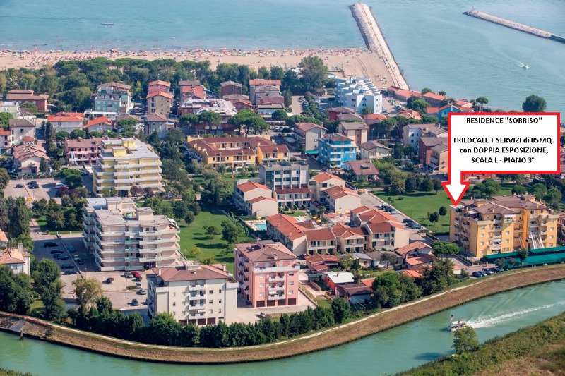 Caorle appartamento vicino spiaggia di Ponente a Venezia in Vendita