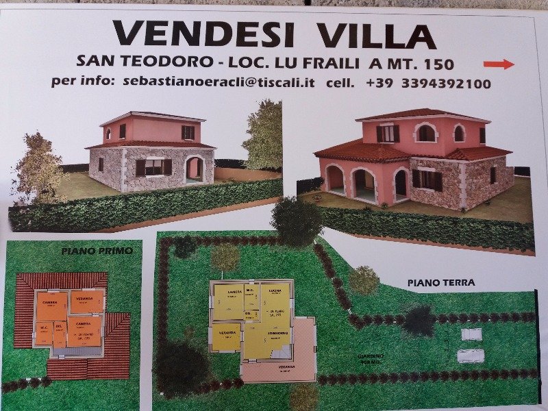 San Teodoro villa in costruzione a Olbia-Tempio in Vendita