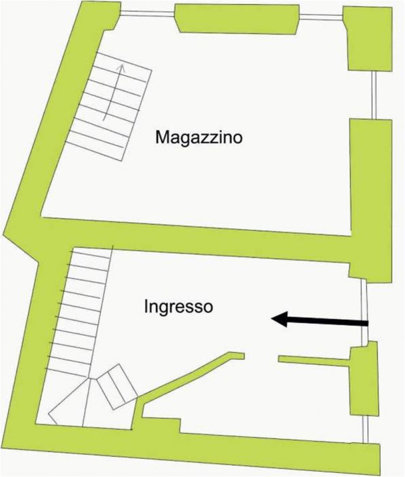 Vitorchiano appartamento centro storico a Viterbo in Vendita