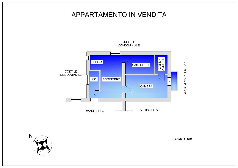 a Messina appartamento recentemente ristrutturato a Messina in Vendita