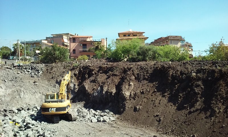 Catania terreno con progetto a Catania in Vendita