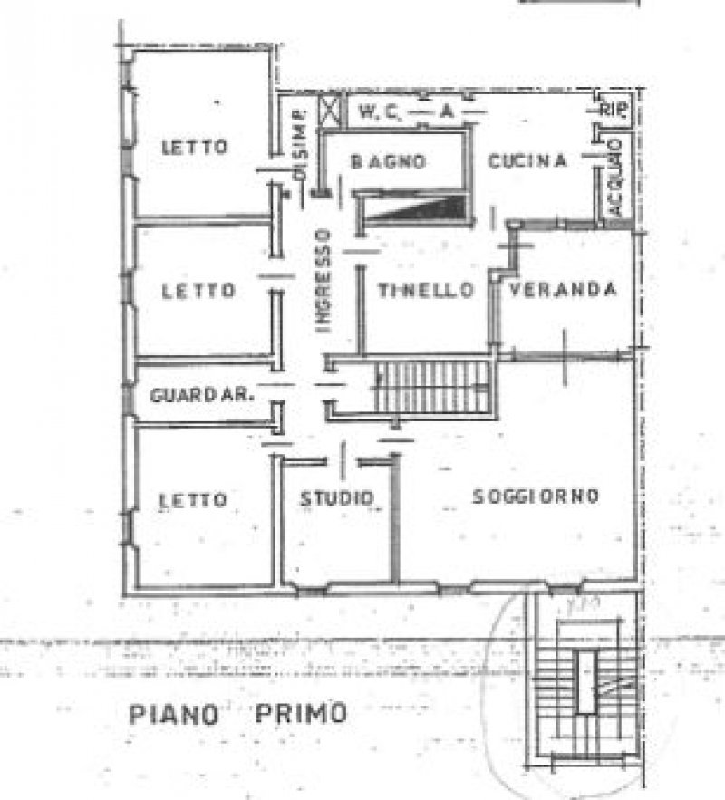 Forl appartamento in casa d'epoca di pregio a Forli-Cesena in Vendita