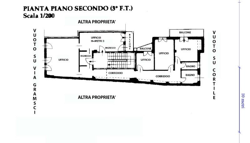 Alessandria appartamento per uso ufficio a Alessandria in Affitto