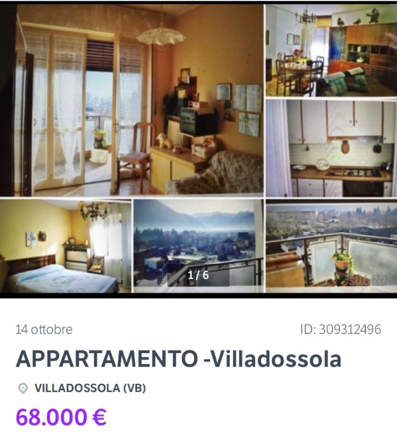 Villadossola appartamento luminoso a Verbano-Cusio-Ossola in Vendita
