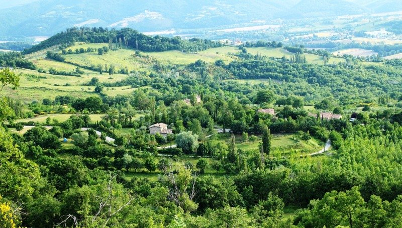 Gubbio in collina azienda agricola a Perugia in Vendita
