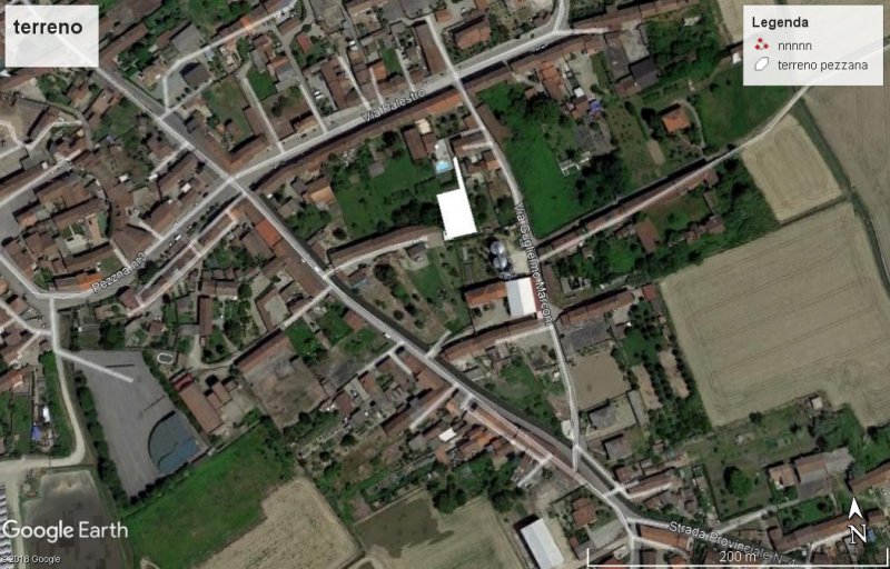 Pezzana terreno edificabile a Vercelli in Vendita
