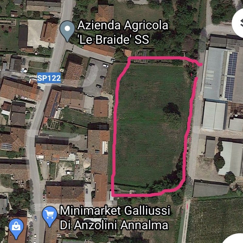 Palazzolo dello Stella localit Piancada terreno a Udine in Vendita