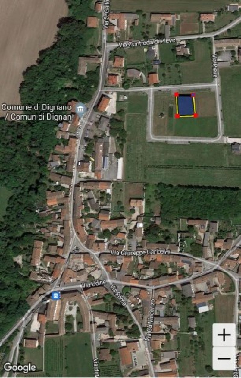 Dignano terreno urbanizzato a Udine in Vendita