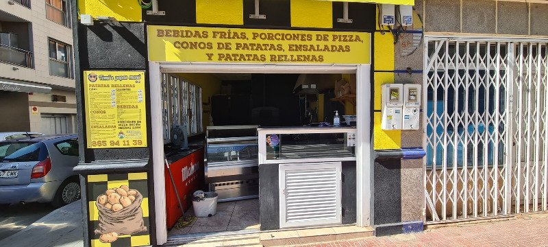 Spagna Alicante chiosco pizza al taglio a Spagna in Vendita