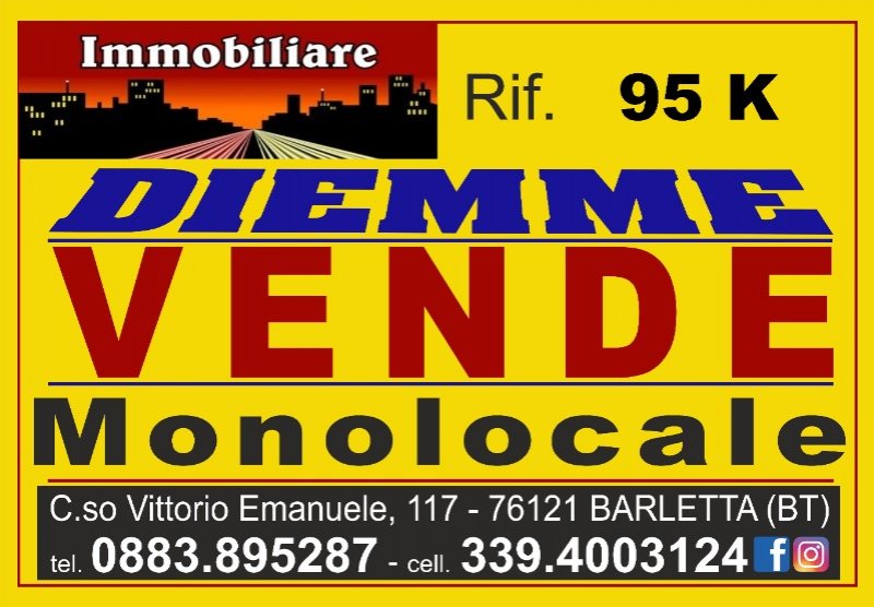 Barletta San Giacomo monolocale a Barletta-Andria-Trani in Vendita
