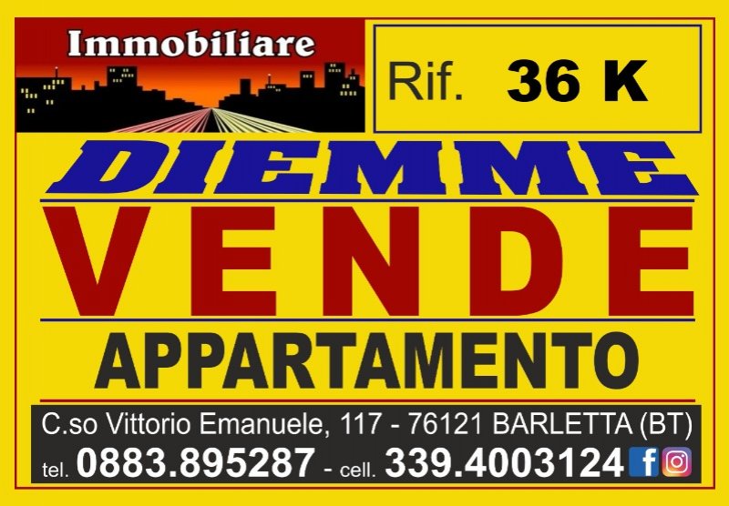 Barletta luminoso appartamento panoramico a Barletta-Andria-Trani in Vendita