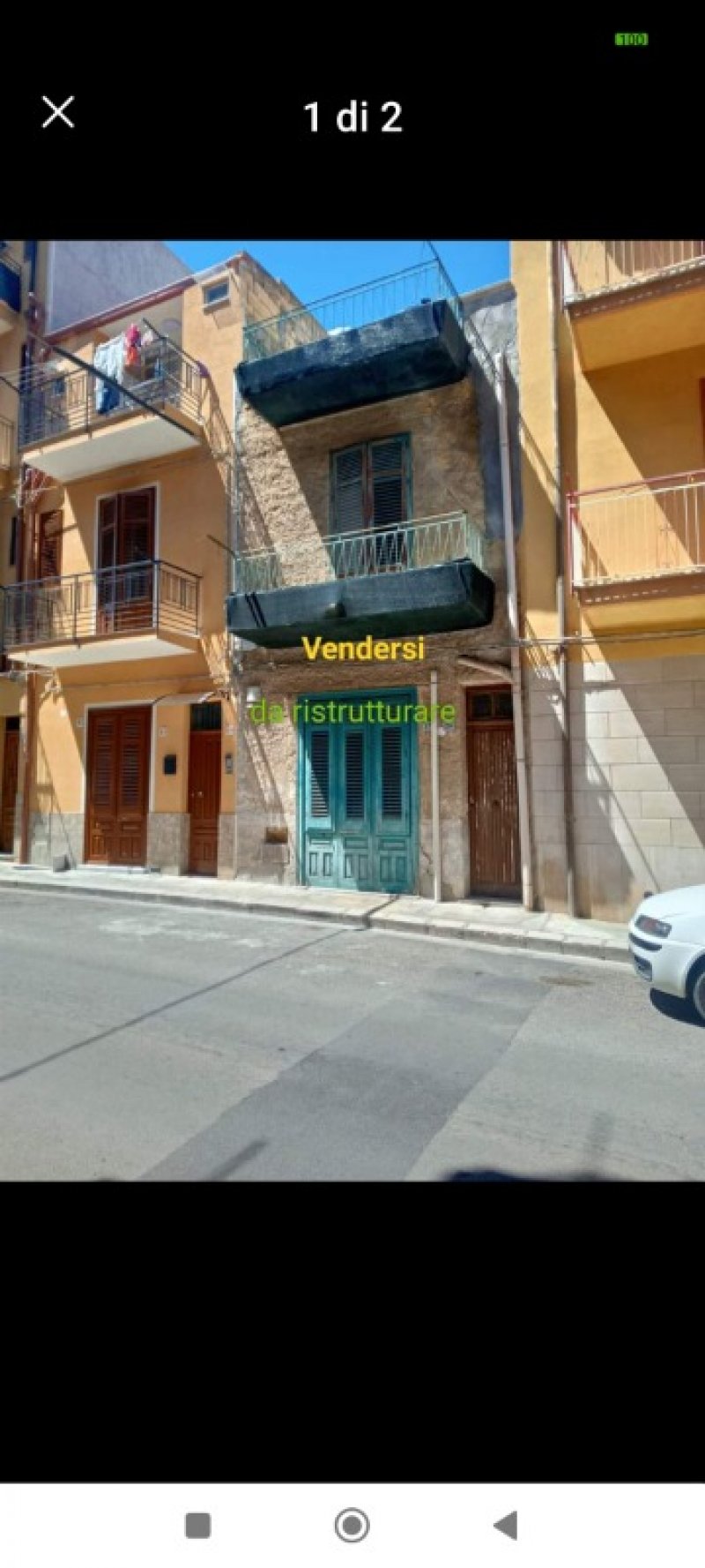 Bagheria palazzina indipendente da ristrutturare a Palermo in Vendita