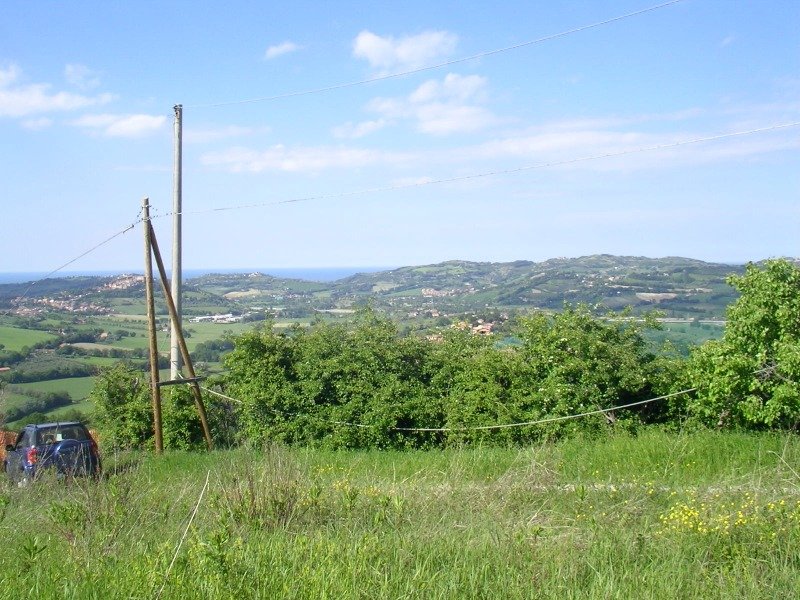 Tavullia terreno con vista panoramica a Pesaro e Urbino in Vendita