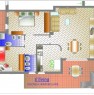 foto 2 - Panoramico appartamento con ampia sala a Sassari in Vendita