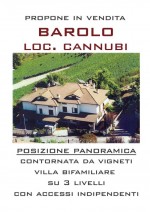 Annuncio vendita Villa bifamiliare in zona Cannubi a Barolo 