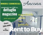 Annuncio vendita Ancona in rent to buy locale commerciale