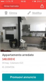 Annuncio vendita Catanzaro appartamento in viale Magna Grecia