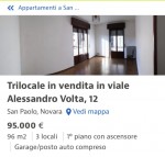 Annuncio vendita Novara San Paolo appartamento
