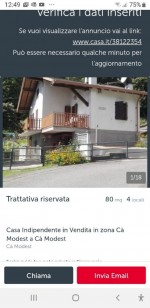 Annuncio vendita Grosotto Valtellina vicino Bormio villetta