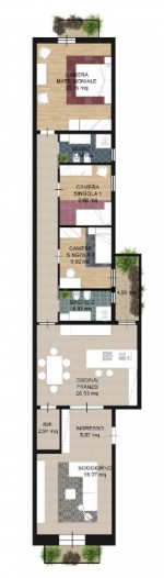 Annuncio vendita Lecce appartamento completamente ristrutturato