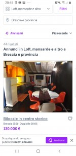 Annuncio vendita Brescia bilocale in centro storico