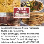 Annuncio vendita Piane di Montegiorgio pasta fresca rosticceria